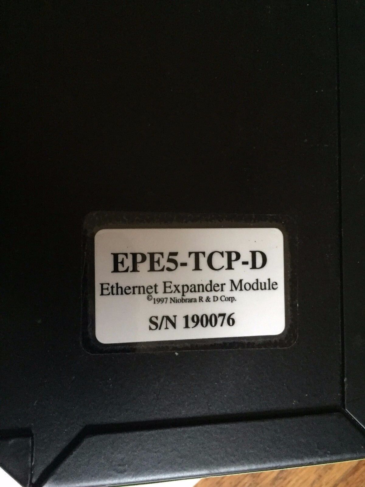 Nr&D Epe5-Tcp-D,Epe 5 Plus Niobrara Square-D Ethernet Expander Module,Bh