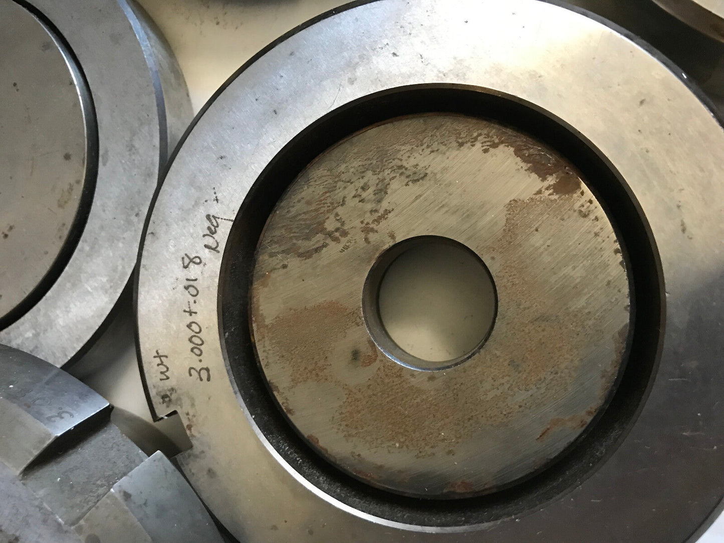 Lot 15 Sets Wilson Thick Turret Round Punch Die 2.765" & Up 5,3.281",3.375,Sd
