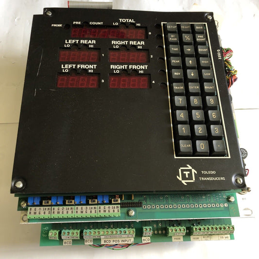 Toledo 3353G Transducers 3353G Operator Interface Panel S112861,Sg