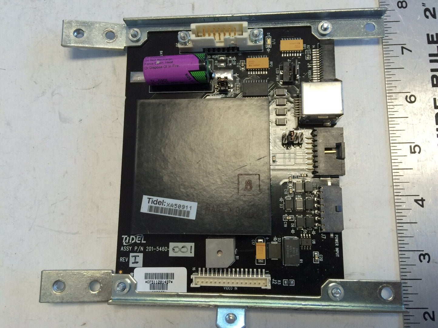 Tidel 201-5460-001 Systems Keypad Pc Board Assembly For Is2000,De