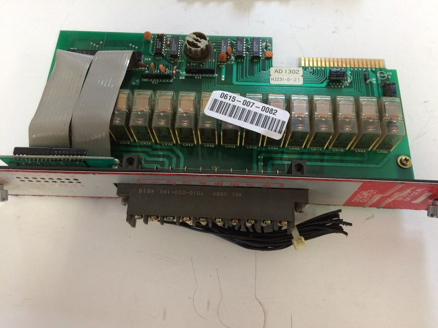 Sanyko Ad1302 Digital Output Card,Dc24v 2A Max,Kel 7010-020-160 4518,Tc