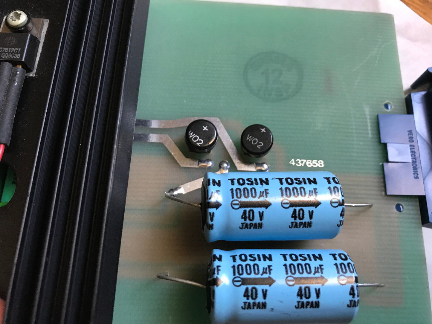 Circuit Board Vero Electronics  Microprocessor Allen Bradley Dynapar 437658,Su