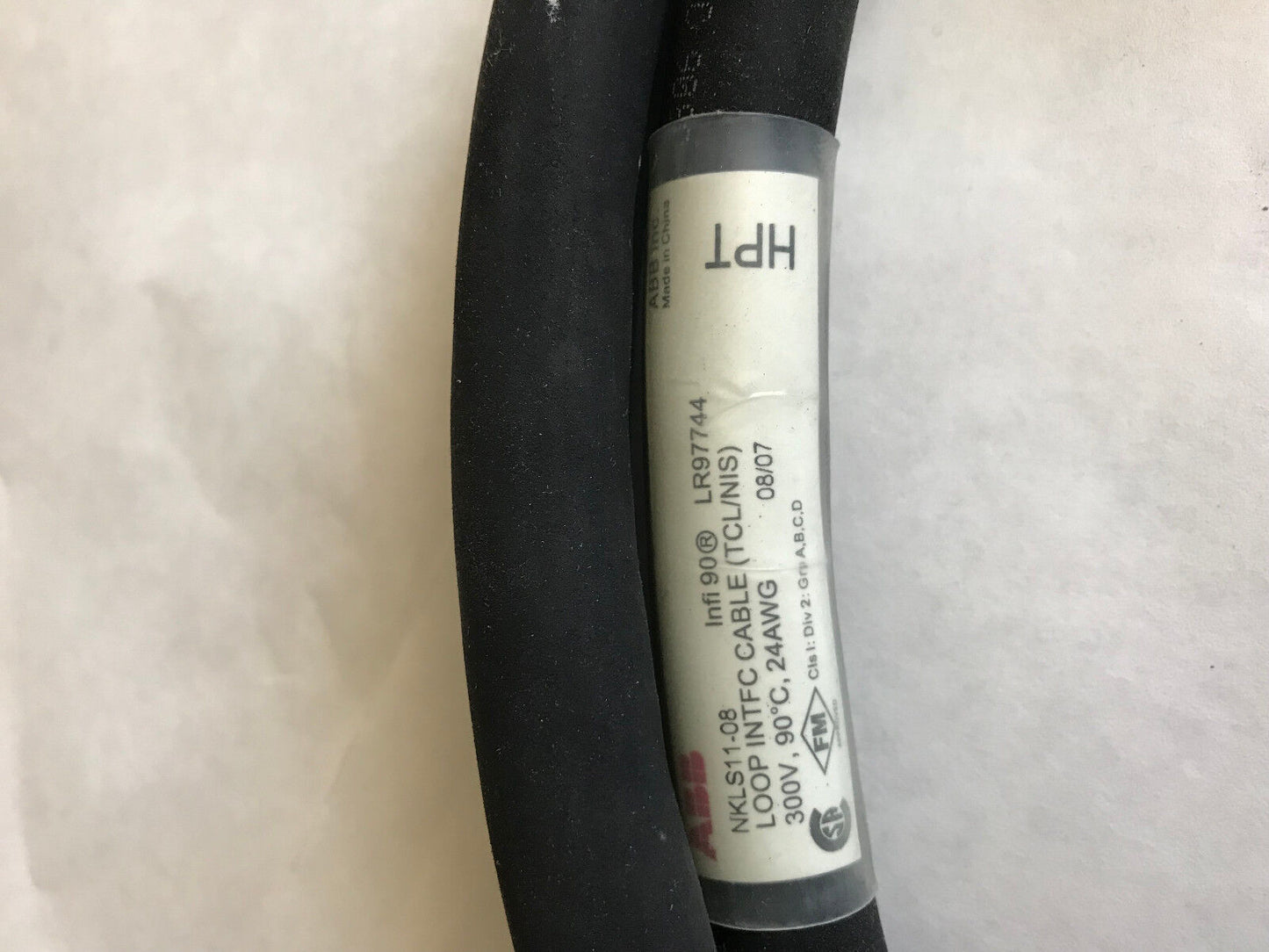 New Abb Nkls11-08 Servo Cable Lr97744 Loop Intfc Cable (Tcl/Nis),Eo,Sh