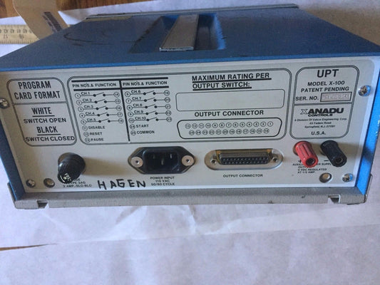 Xanadu X-100,Xanadu 02-06130 Universal Programmable Timer,Ec