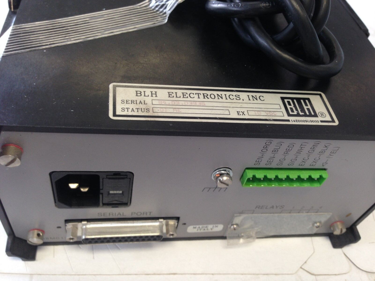 Blh Electronics 01-Ae Lci Weight Indicator Readout 08M013400000 10Vdc,Fc