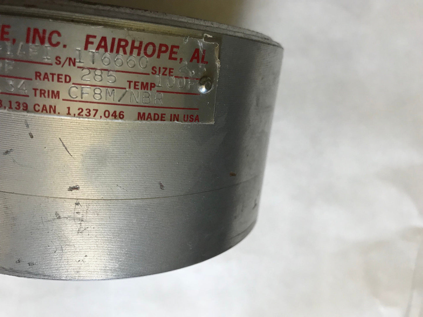 2 1/2" Hy-Grade T01-2.5G-1Afi Check Valve, It6660 150Rf A106c 21664,4605041,Ad