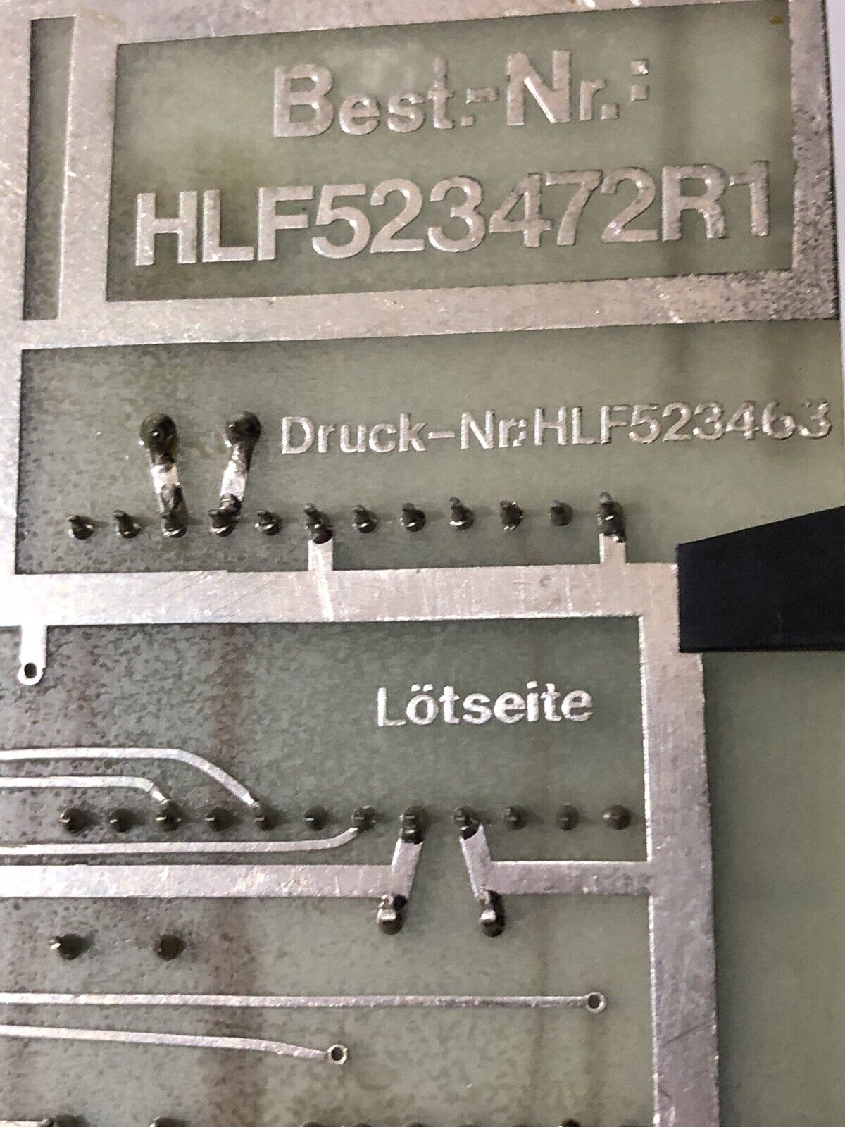 Micafil Druck-Nr Hlf523463 Best-Nr Hlf523472r1 Komponentenseite,Cpu,Tn