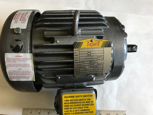 Baldor Ecp3587t-5,2Hp 575V 1725Rpm 3Ph Marine Duty Ac Motor Super-E,2 Te 145T,Aj