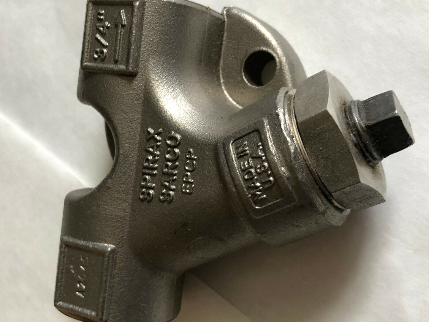 New 3/4" Npt Ss Spirax Sarco Epcp,A2045,A351 Cf8, Y Strainer Connector,Ce,Sl