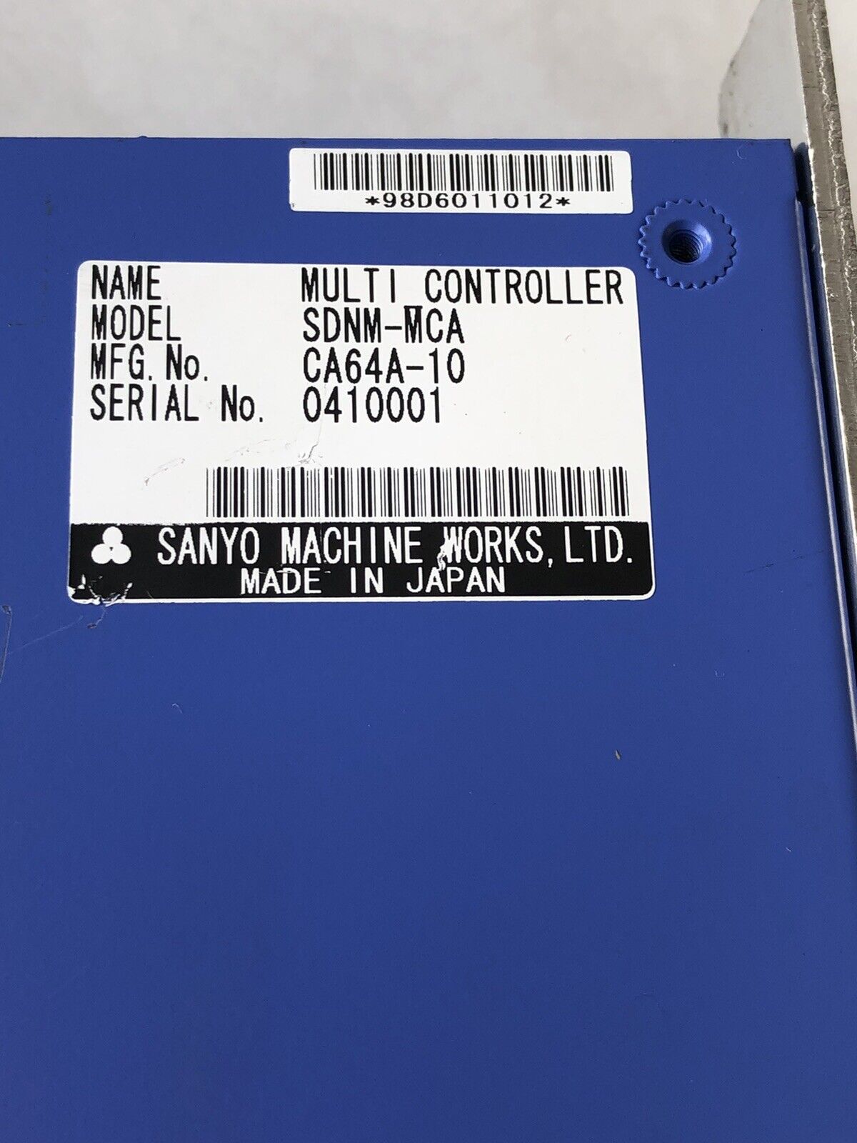 New Sanyo Sdnm-Mca Servo Multi-Controller  Ca64a-10,Fb