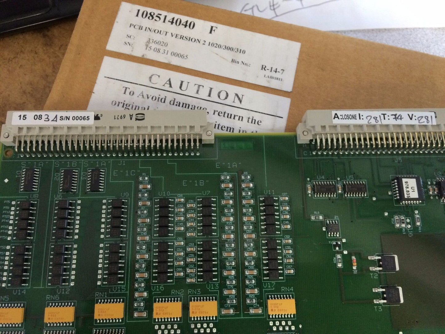Georg Fisher 108514040 ,108514040F In/Out Ct8132270b, 1020/300/310,Cz