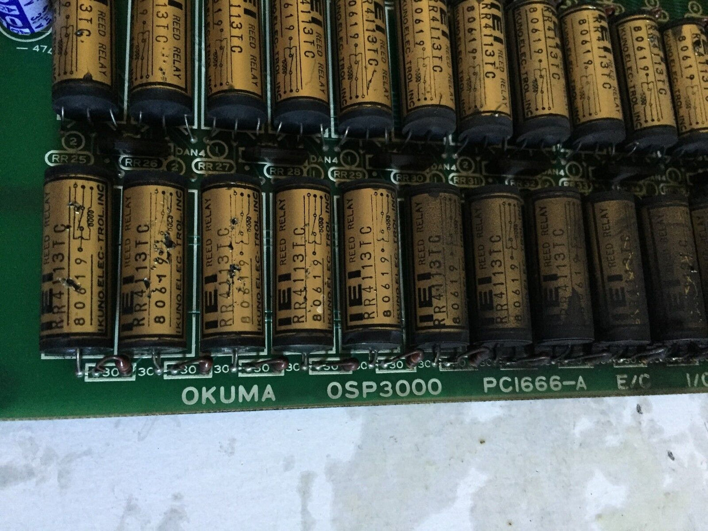 Okuma Osp3000 Pc1666-A E/C I/O Isolation E-4809-045-010-A  Board,Bs