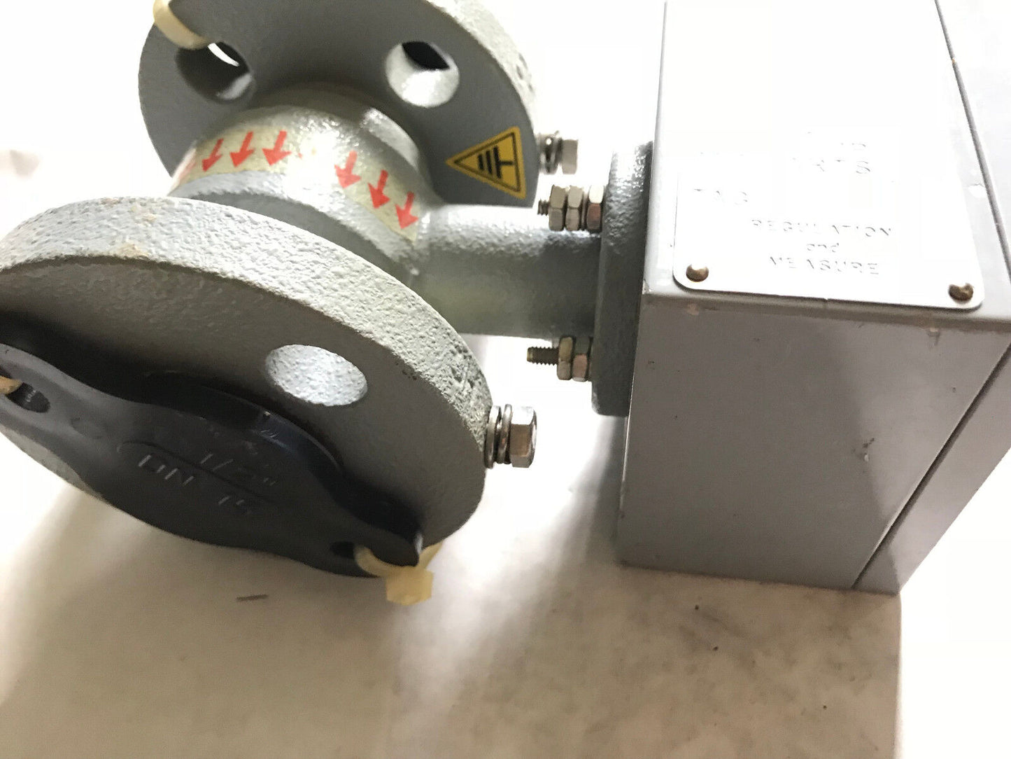 New 1/2" Dn 15 Asa If6-2600/2 1An Flow Control  110/220V 14W Ip65 16Bar 130C,Ag