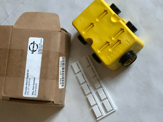 New Lumberg Zlu 4-S4053 Four-Port Mini Distribution Box,27-192-6105,Bu