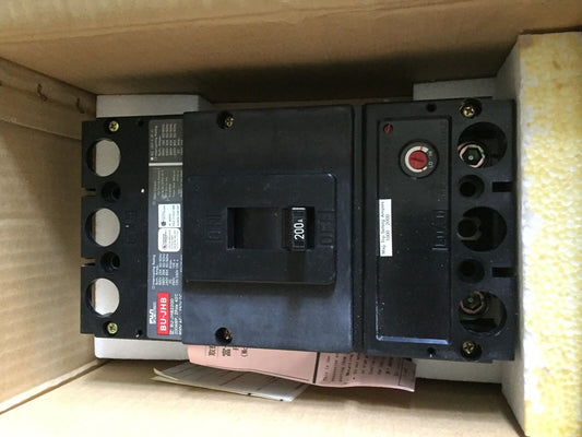 New Fuji Electric Bu-Jhb2200,Bu-Jhb, 200A, 600Vac 2 Pole Circuit Breaker,Bp