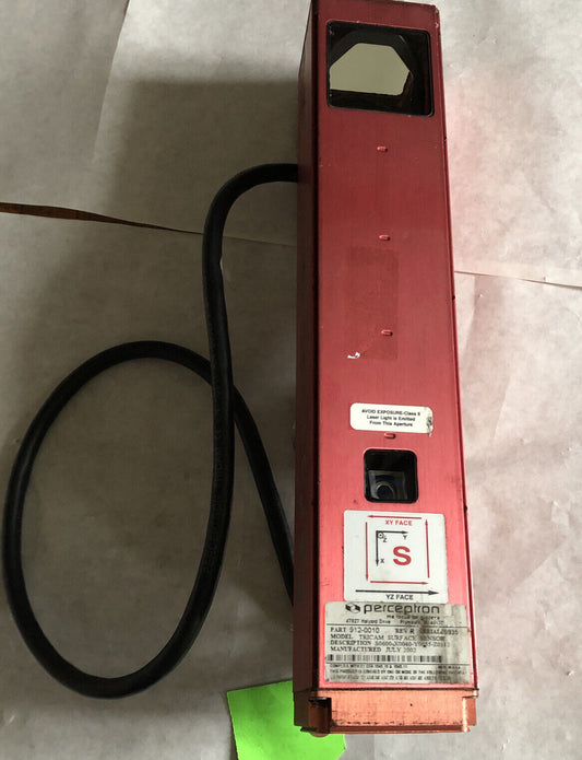 Perceptron 912-0010 Surface Sensor Tricam S0600-X0040-Y0055-Z0112,Ed,Bh
