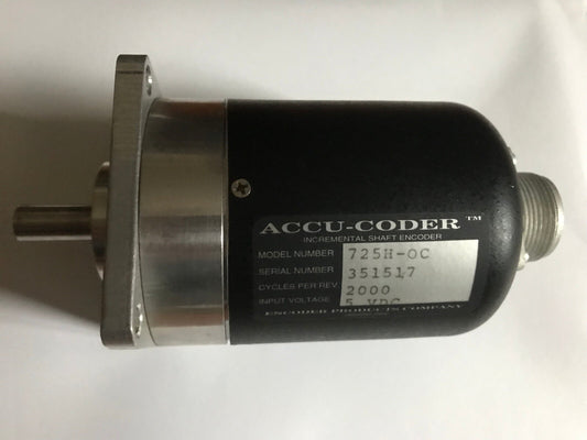 Accu Coder 725H-Oc 725H-0C,5 Vdc Incremental Shaft Encoder,Accu-Coder 725Hoc,Su