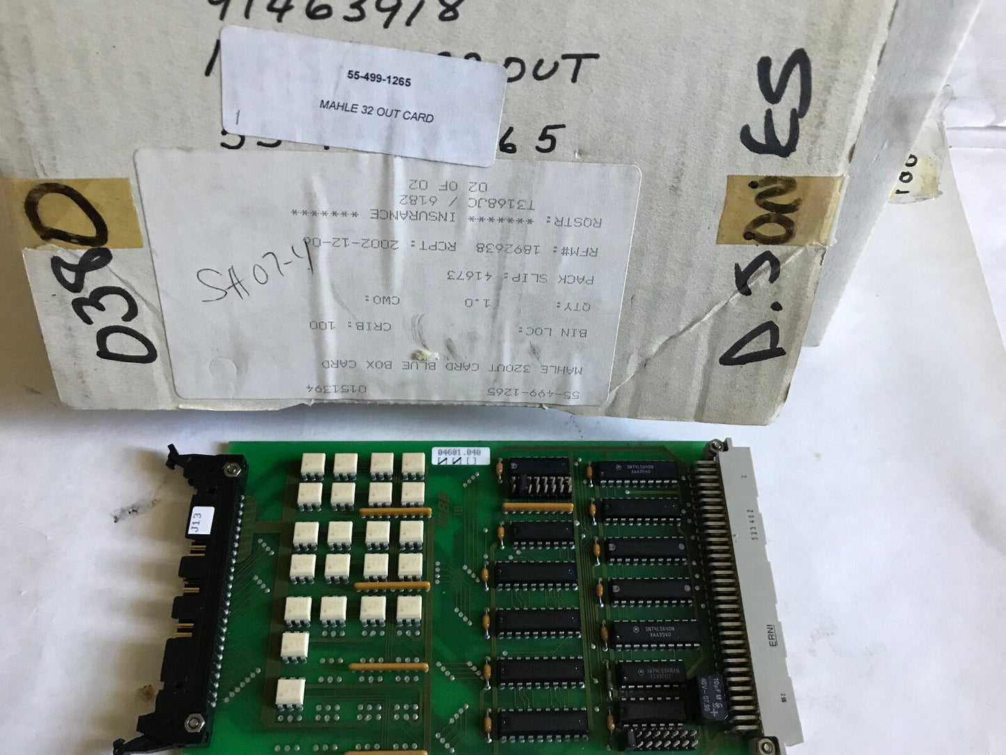 New Mahle,Nest Electronics Pcb Card Mps 16 -32 Out,Nest Mbb 1B,Ax