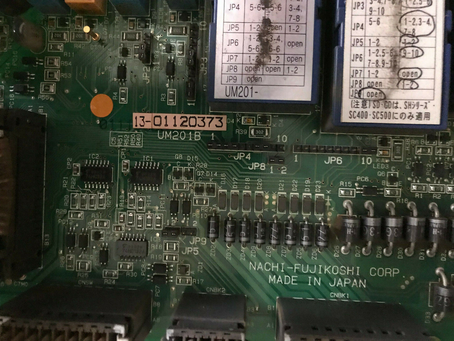 Nachi Rfx1120g Servo Drive Unit Plc Controller,Um201b 1 Axis Servo Amplifier ,Sf
