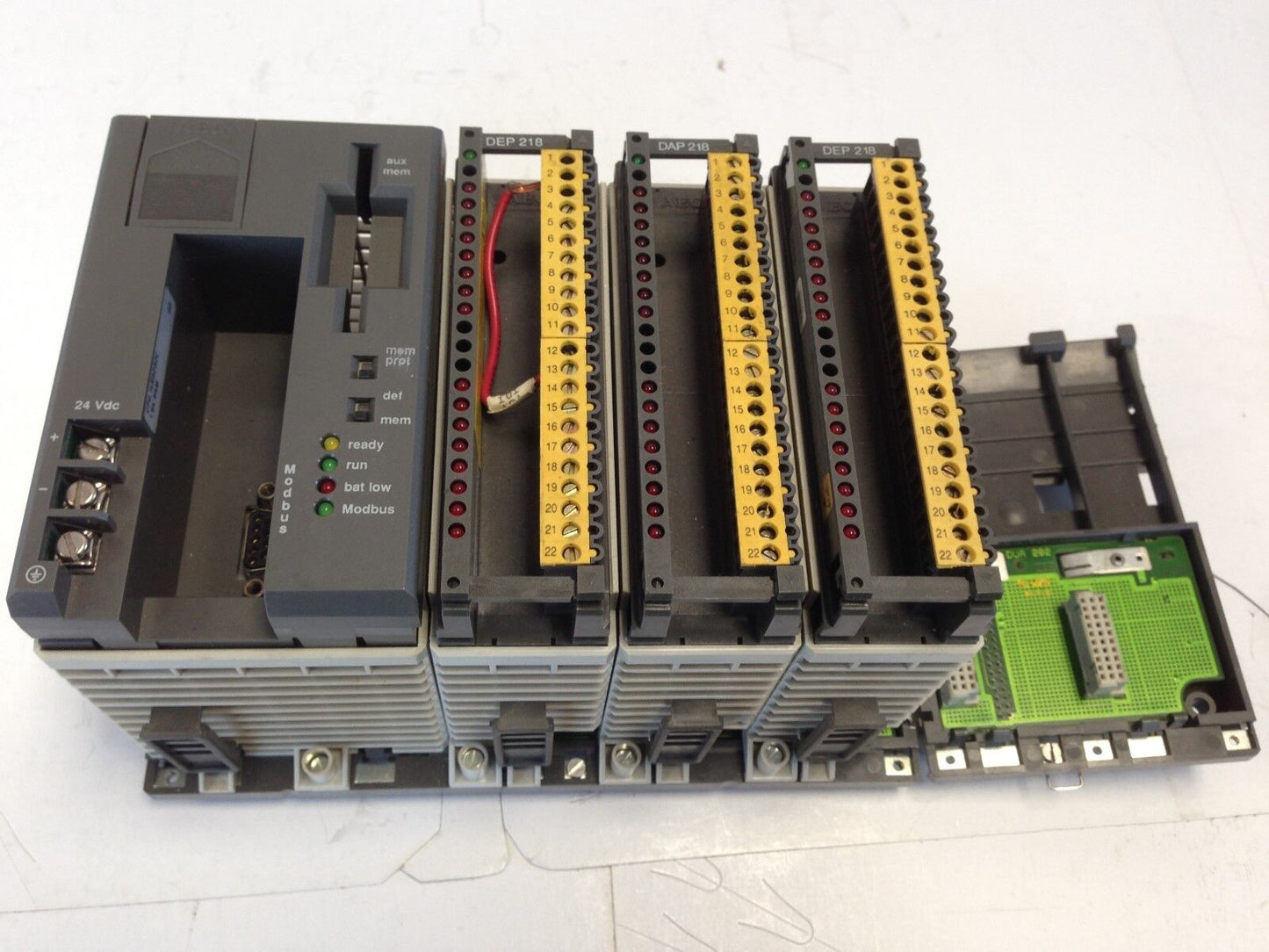Aeg Modicon Dta202,Plc System,Pc-A984-120,Dep 218,Dap 218,Tsx A120 As-Bde P,Dh