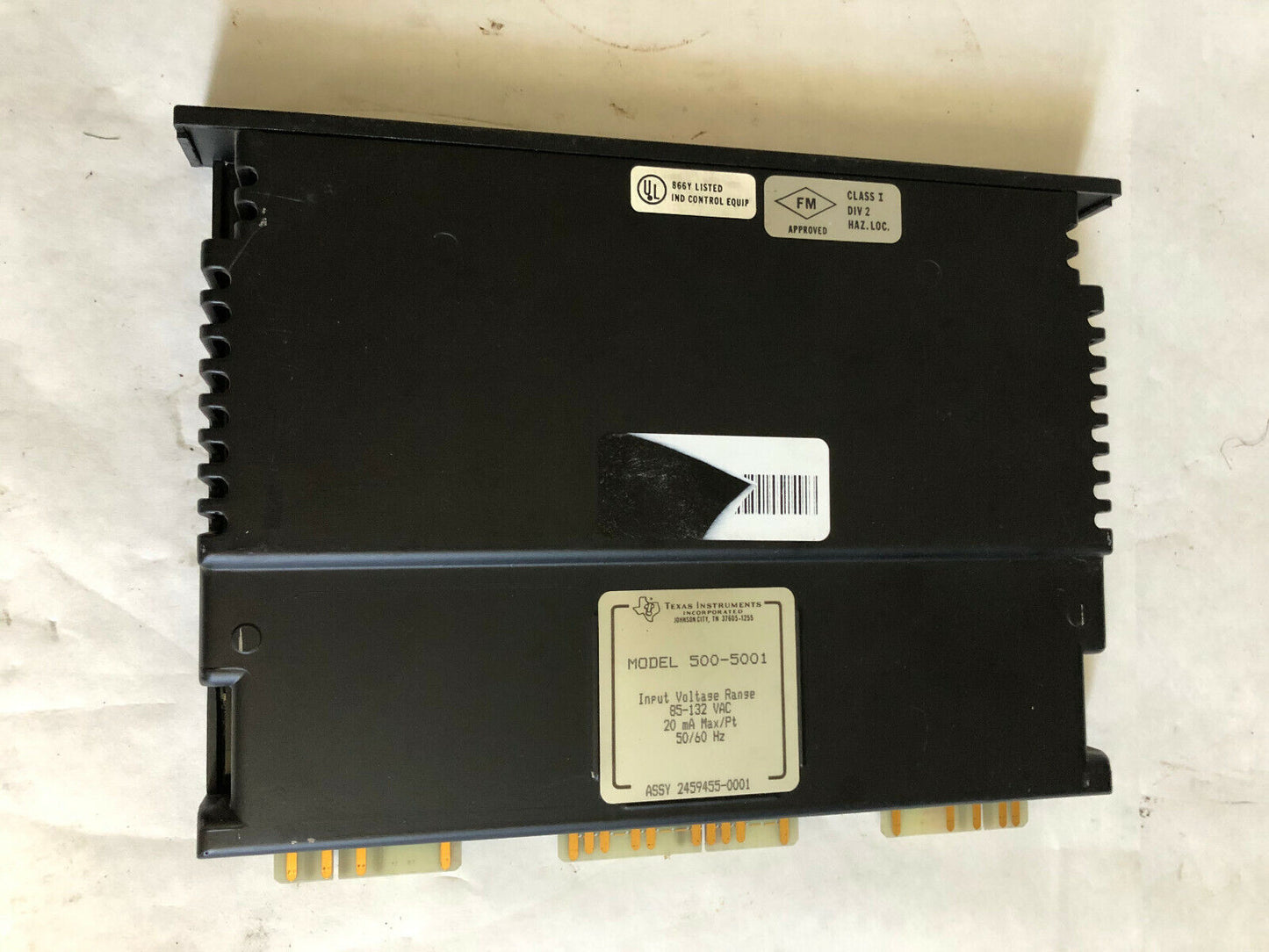 Texas Instruments 2459455-0001, 110V 16 Point Input Module 500-5001,Hl