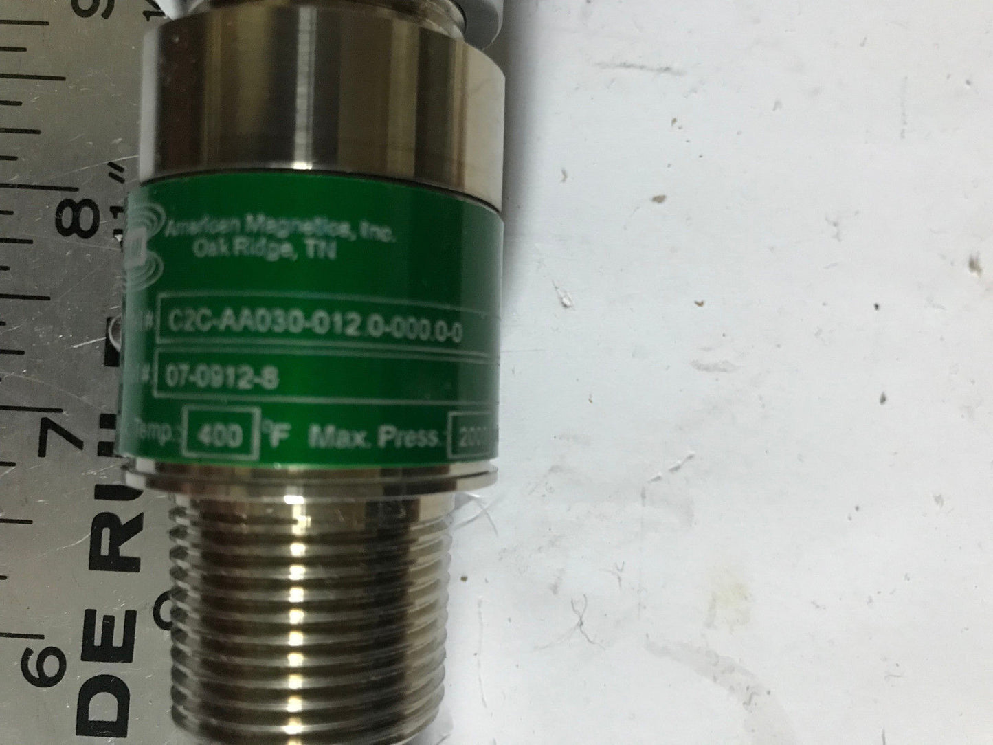 New Ami C2c-Aa030-012.0-000.0-0,American Magnetics C2c-Aa030-012.0 Transducer,Em