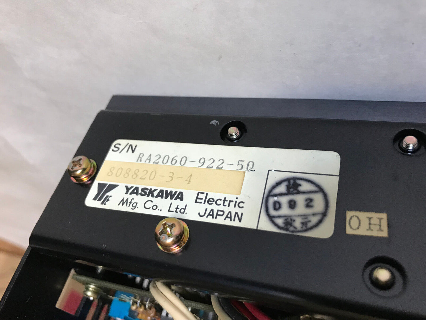 Yaskawa Cacr-Sr05ab1er Servo Drive Df8202843 Servopack Cacr-Sr,Cacr-Sr05rba1,Ax