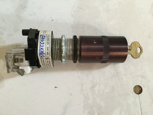Gs 22Kng,Pb1a Selector Swicth Key 2Position Maintained,Class 441 Ess22kng,Dd