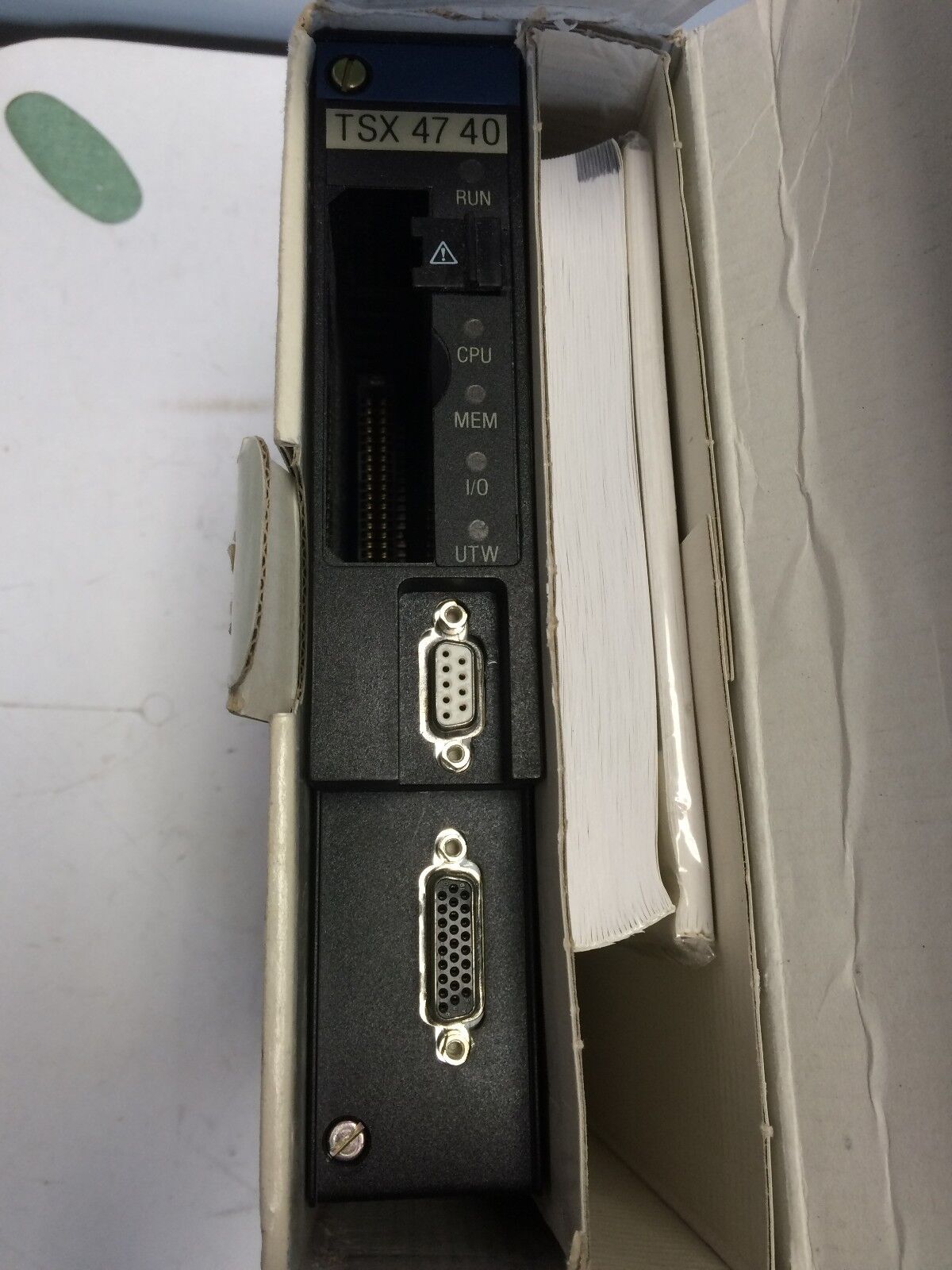 New Telemecanique Tsxp47411,Tsx 47 40,Tsx P47411 Processor Module Tsx-47-411,Ch