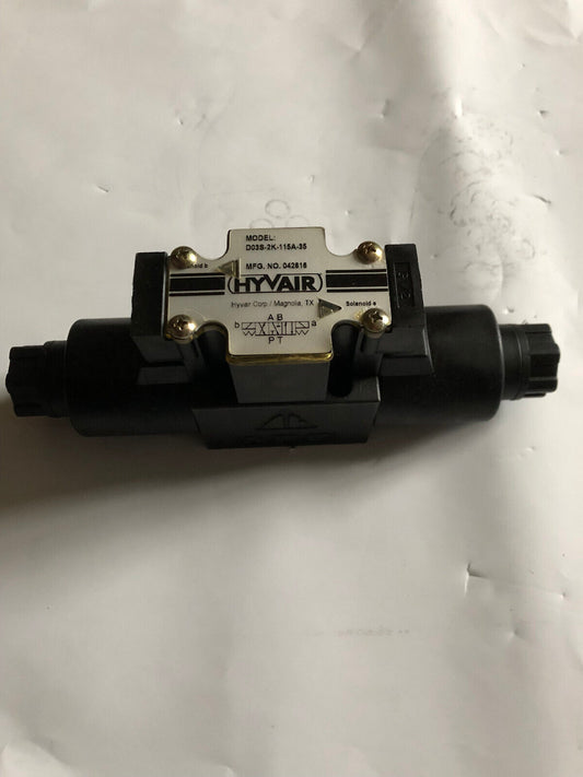 New Hyvair D03s-2K-115A-35 Hydraulic Valve D03s-2K-115A-3S Hydraulic Valve,Al