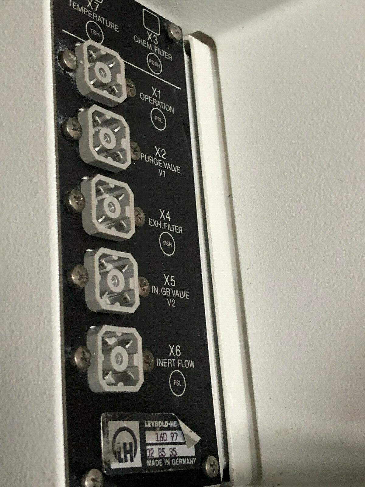 Lh 16097,Leybold-Heraeus 16097,Eis 160 97  Electrical Indicator System 24Vdc,Tj