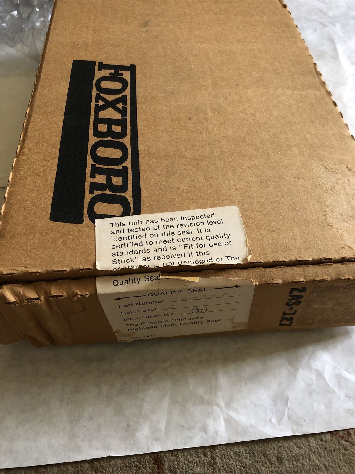 New Foxboro 2As-I2i ,2As-7A,2As-T2t Output Converter Single Loop,Ct