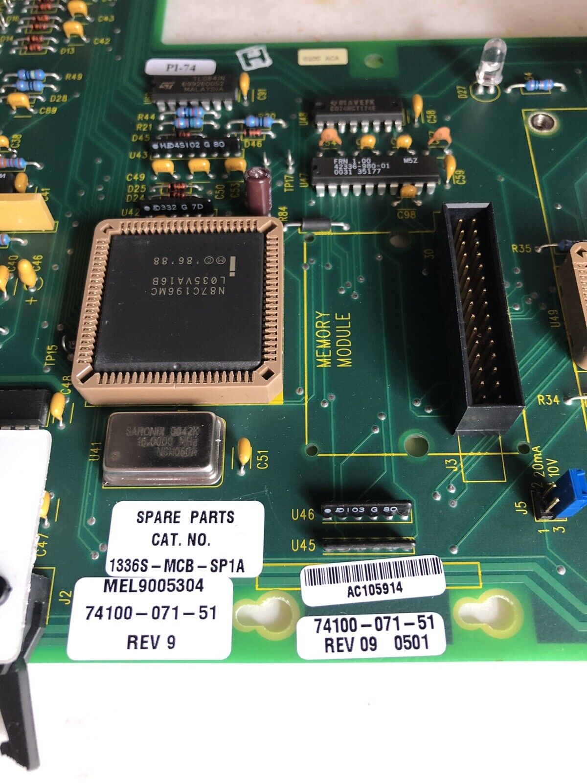 Allen Bradley 74100-071-51,1336S-Mcb-Sp1a,B Main,Mel9005304,74100-017-51 Rev9,Tk