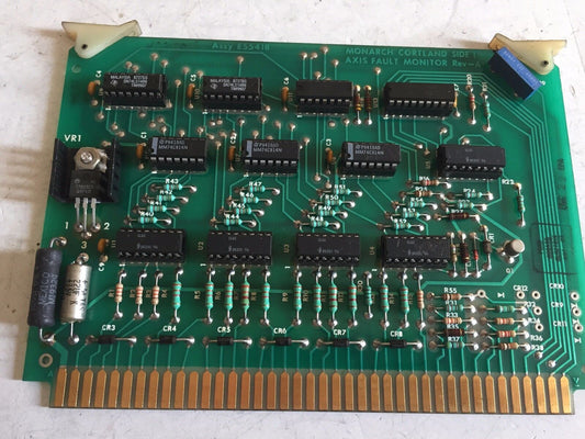Monarch Cortland  E55418  Board Axis Fault Control Monitor Rev A  E55418,Az