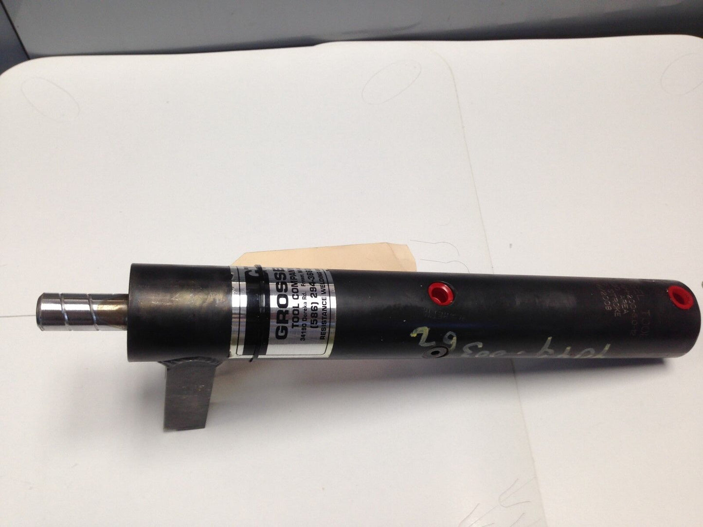 Grossel Tool 2 3/4-Gh-200-5.0-12,3927-10 Welding Resistance Cylinder 200 Area,Dd