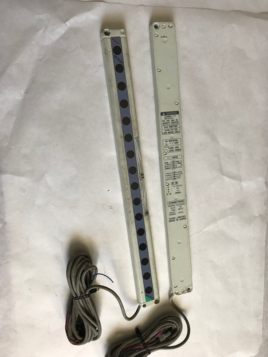 Lot Sunx Na2-N16p,Na2-N16d Emitter Sensor Bar,Sunx Na2-N16d Reciever, Sh
