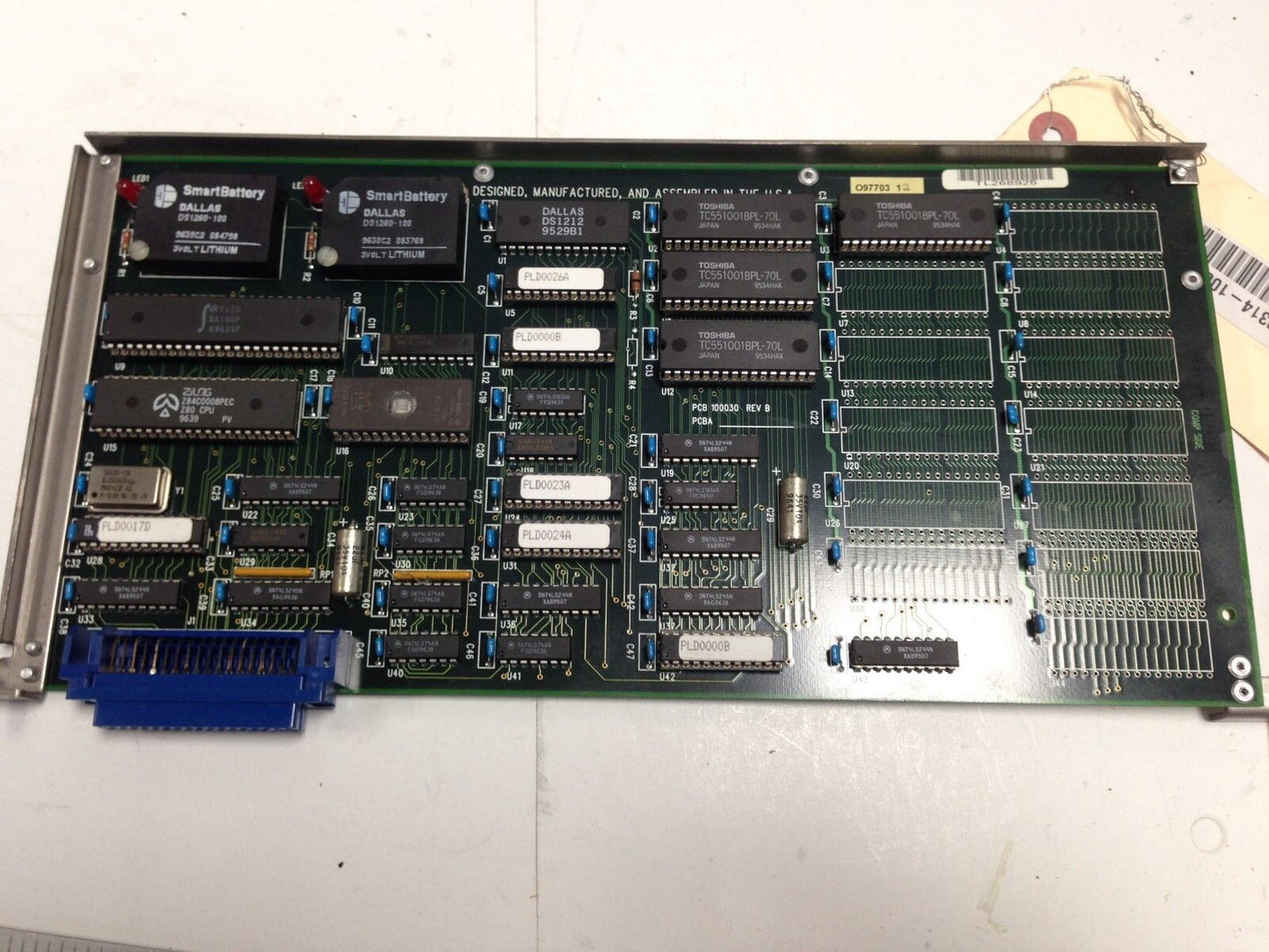 Crown Memory 1280M (512K)  Board,O97703 12,O097703,Tl268925,097703 12,Tk