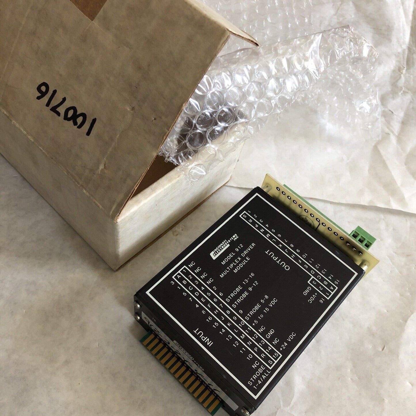 Cincinnati Electrosystems 912 Multiplex Driver Module 912-2-24-4-11,788Cei,Dd
