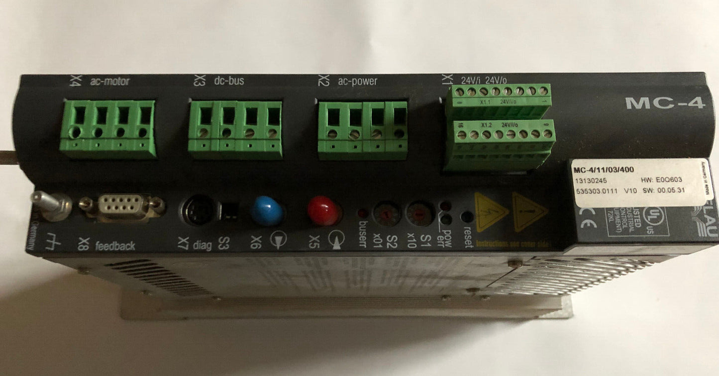 New Schneider Electric Mc-4/11/03/400 Servo Drive,Mc-4,Al