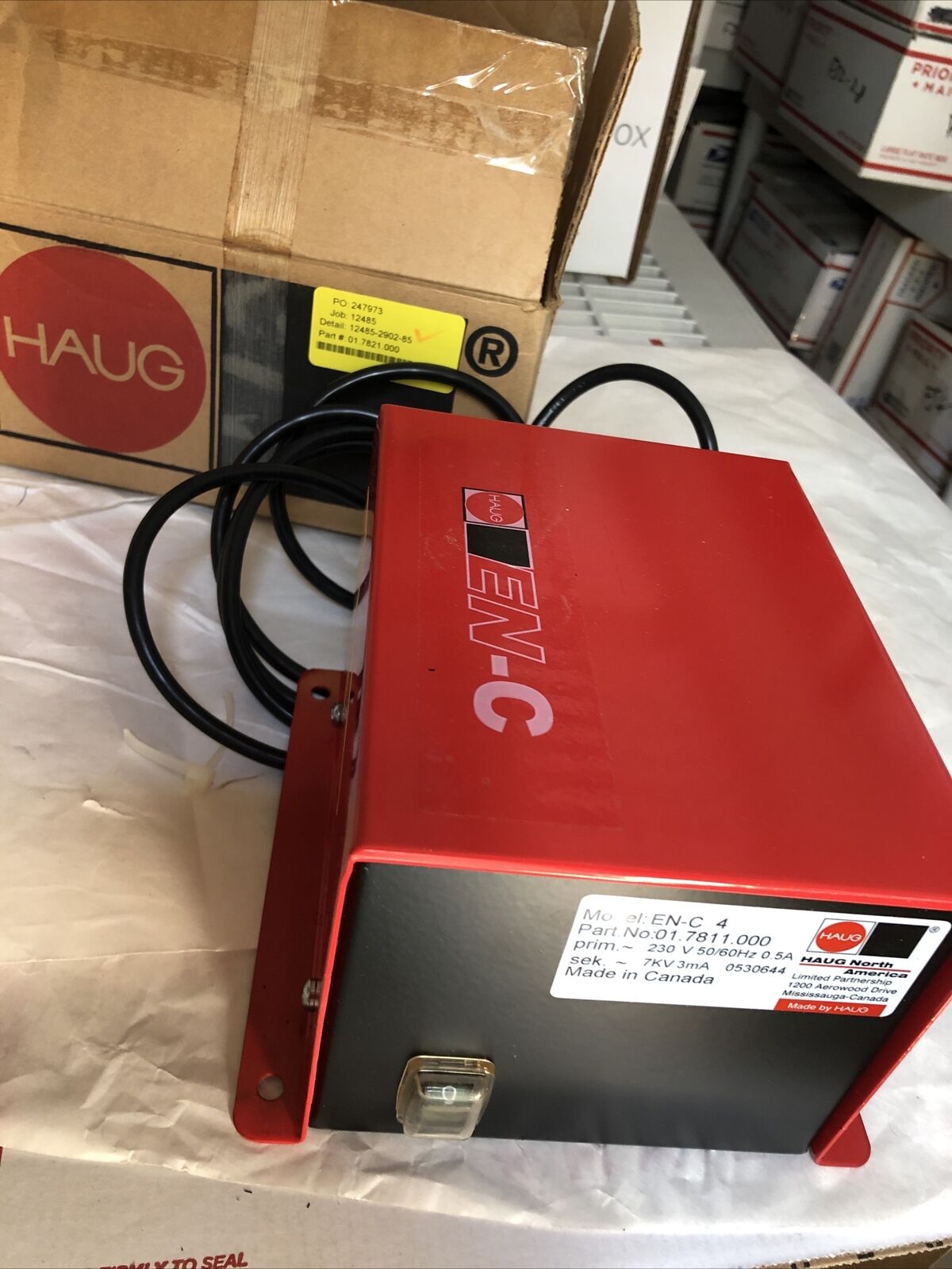 New Haug En-C 4,En-C Power Supply 230Vac 50/60Hz 40Va 01.7811.000,Fi