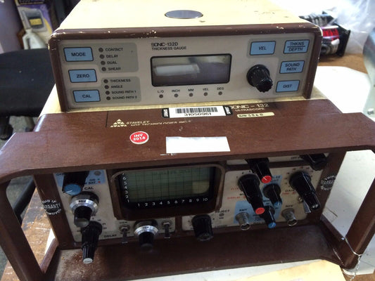 Staveley Sonic-132 Ultrascope, Sonic 132D,Ndt Thickness Gage,Be