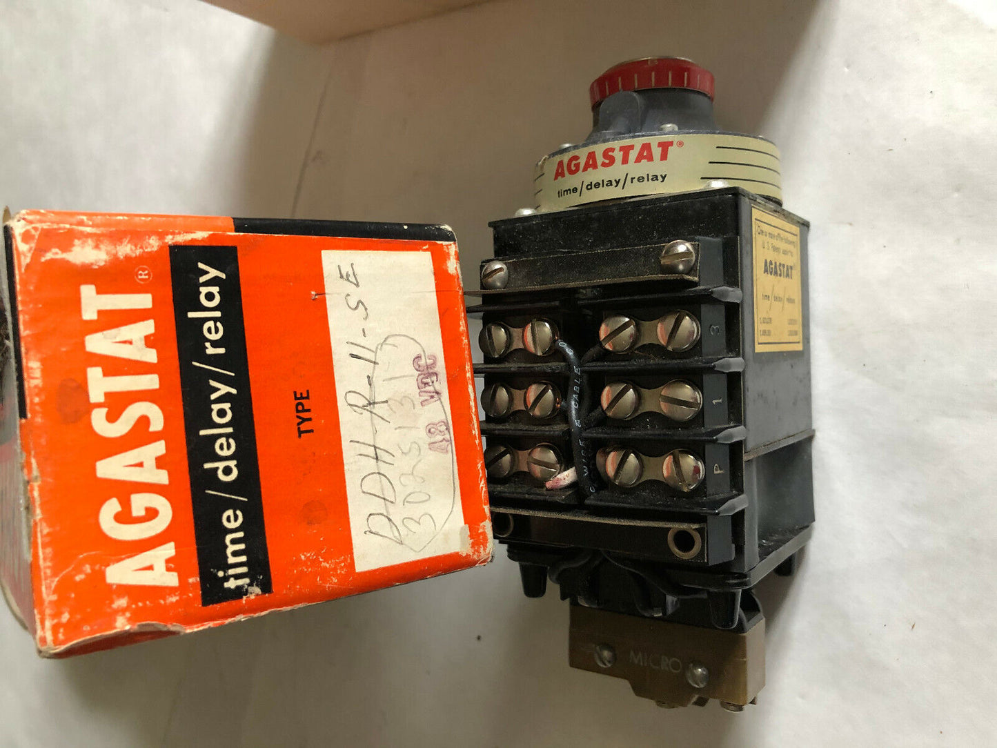 New Agastat Ddh-R-11-Se Timing Relay 48Vdc,E 39523,Cl