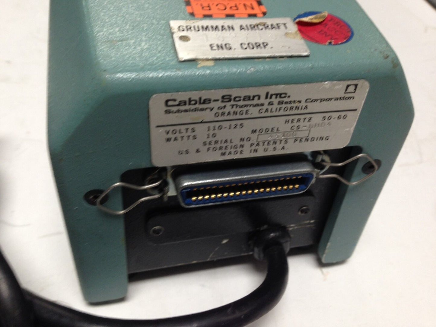 T&B Cablescan Cs-Dhd4 Cable Scan Wire Harness Tester,110-125 Vac,10 Watts,Db