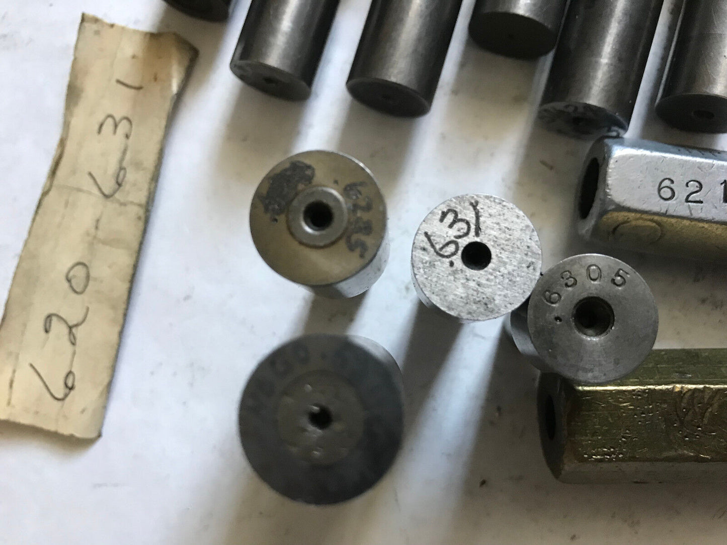 Lot The Pipe Machinery Go No Go Smooth Plug Gages,.620,631,.616,.621,.623,627,Et