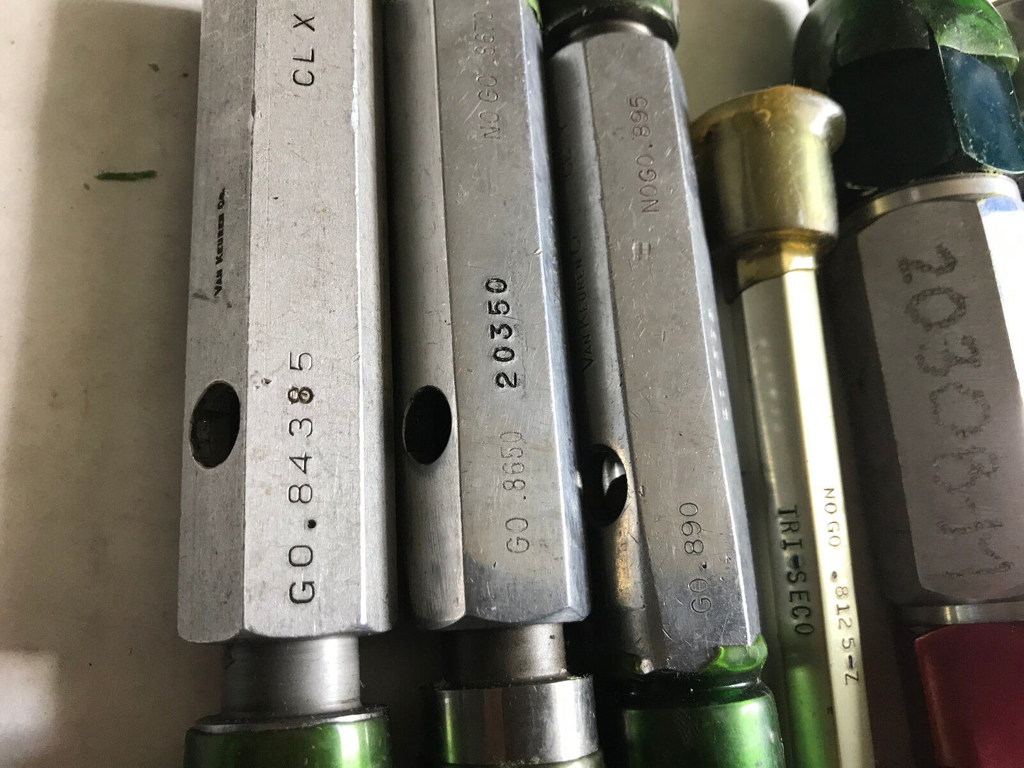Lot Plug Gage Go Nogo Van Keuren .870,875,812,813,845,855,8650,84385,890,8125,Es
