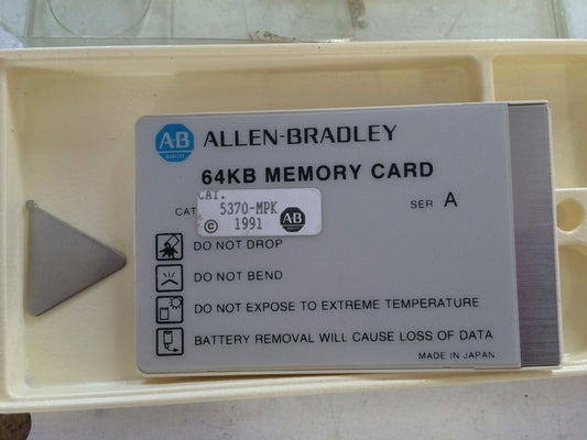 Allen-Bradley 5370-Mpk  ,Eprom Card 64Kb Memory Card,Cx
