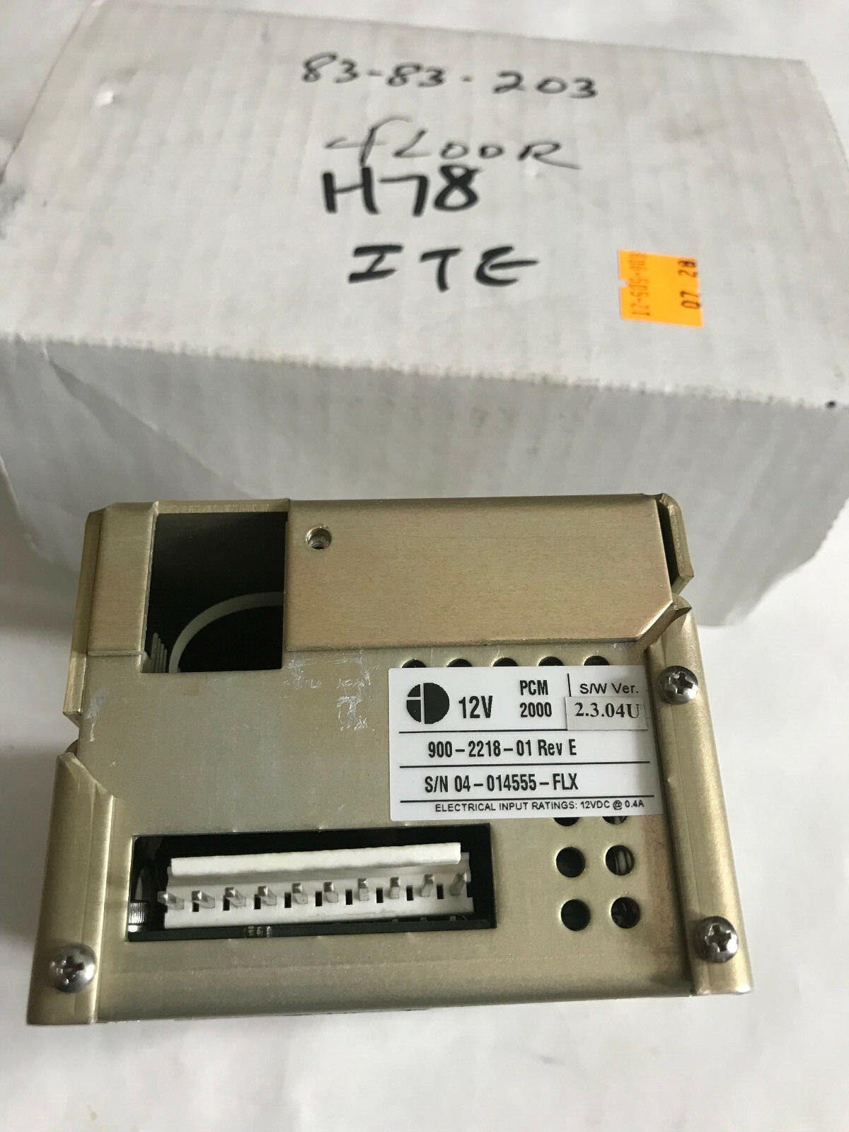 New I.D.Systems Pcm 2000 Dc Power Supply 900-2218-01  I.T.E 12V,Sc