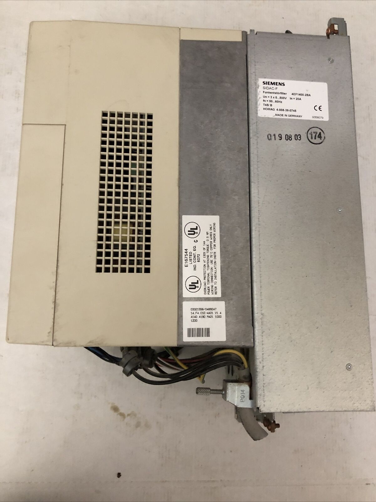 Keb 14.F4.C1e-4A01/1.4,Homag Keb Combivert,Siemens Sidac-F,11 Kw,Keb F4,Cs