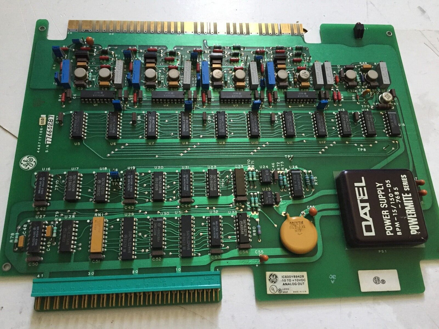 Fanuc Ge Ic600yb942b, 44A717106-010, Output,Ee