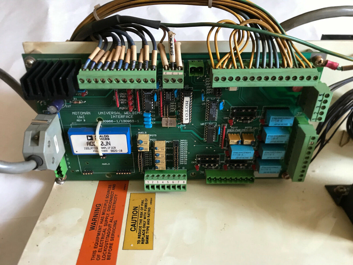 Yaskawa Module Motoman 80966-1/130953-1 Welding Interface Motoman 130965-1,Sg